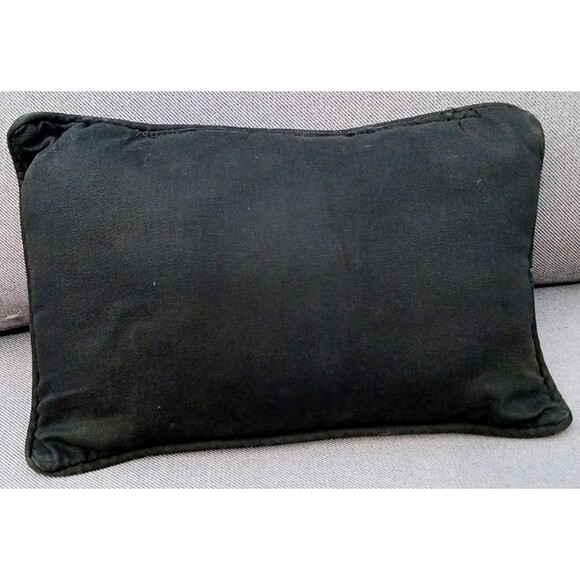 VTG Sleeping Cat Kitten " It's A Purrrfect Life " Tapestry Word Throw Pillow USA - Picture 3 of 3